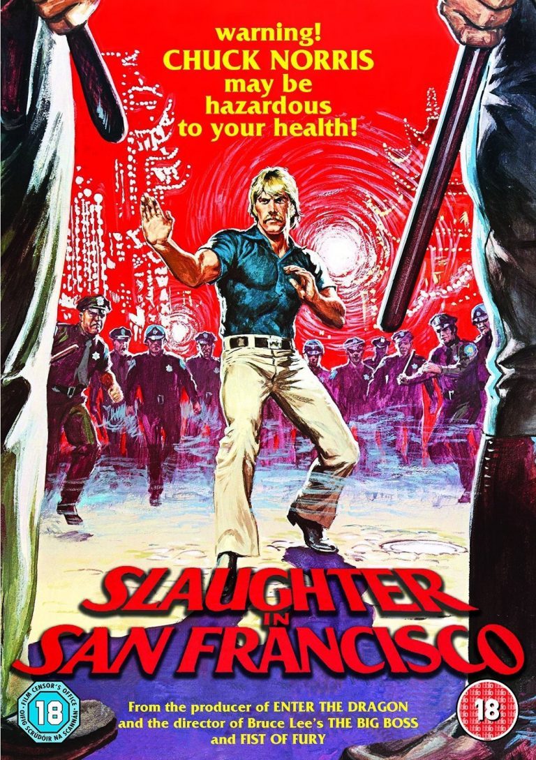 Slaughter in San Francisco – 1974 – Chuck Norris (sorf of)